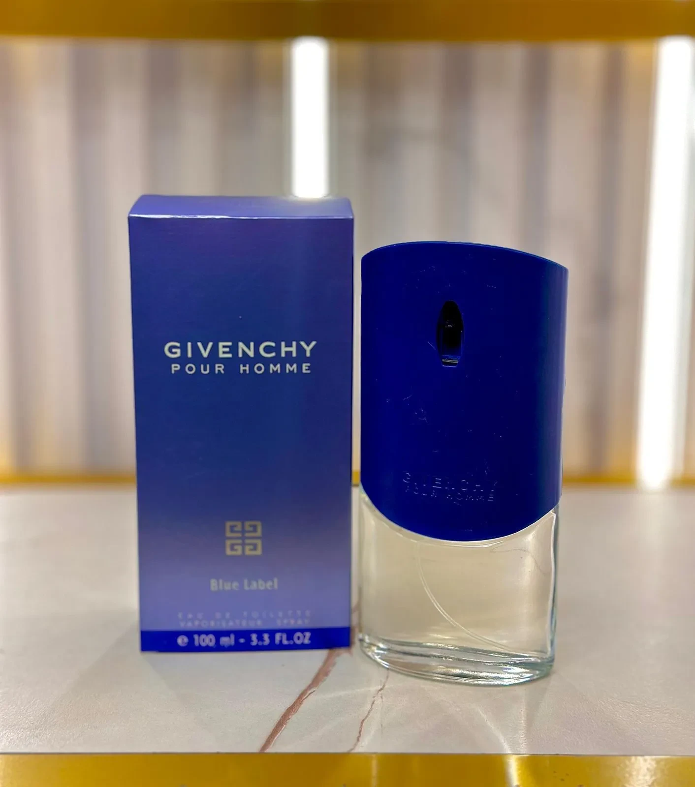 Givenchy Pour Homme Blue Label Eau de Toilette 100ml - 100ml - Perfumes Palmira Colombia