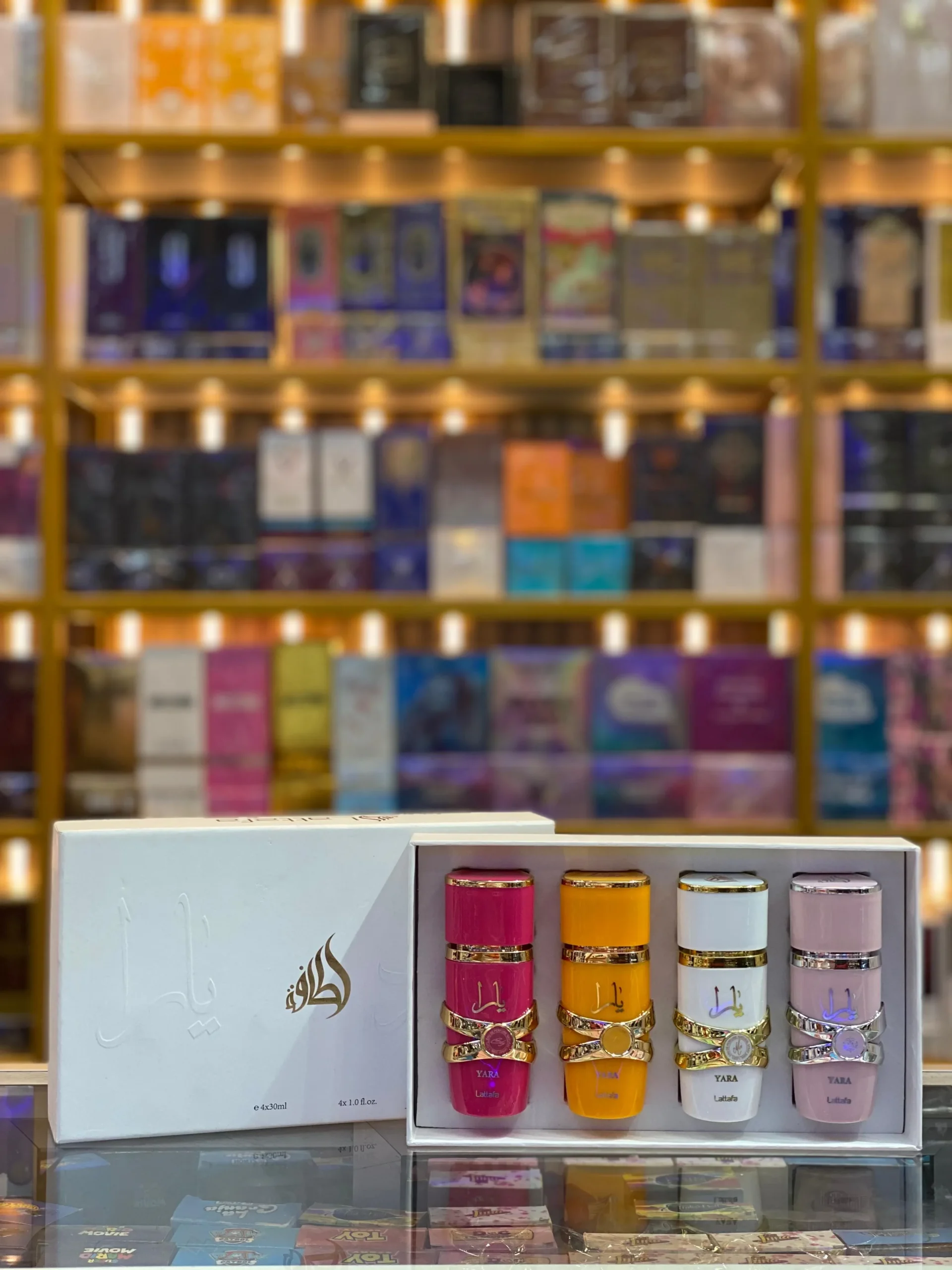 Lattafa Yara Set 4 Miniaturas 4x30ml – Colección Completa - 30ml - Perfumes Palmira Colombia