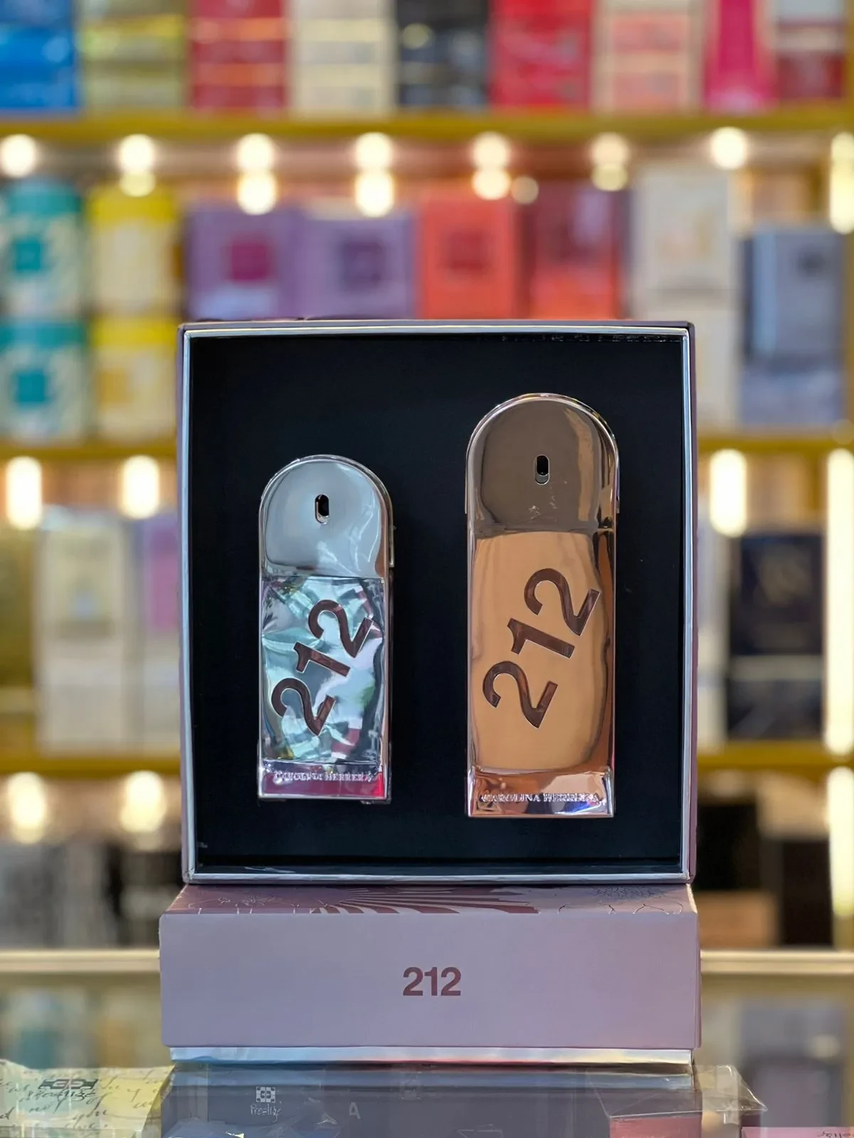 Carolina Herrera 212 Set Duo – NYC y Rose Gold