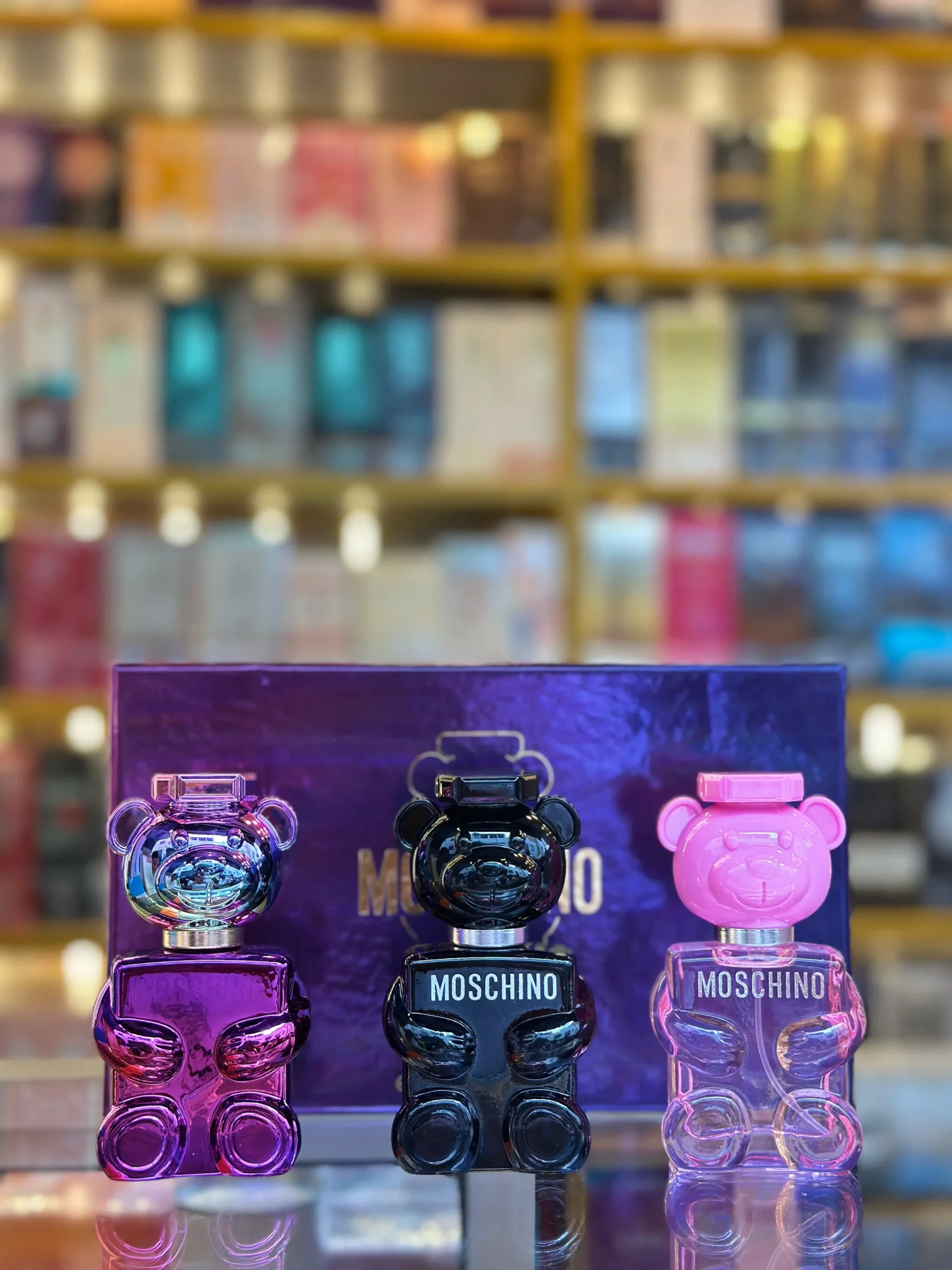 Moschino Toy 2 Set Colección 3 Miniaturas EDP - Perfumes Palmira Colombia