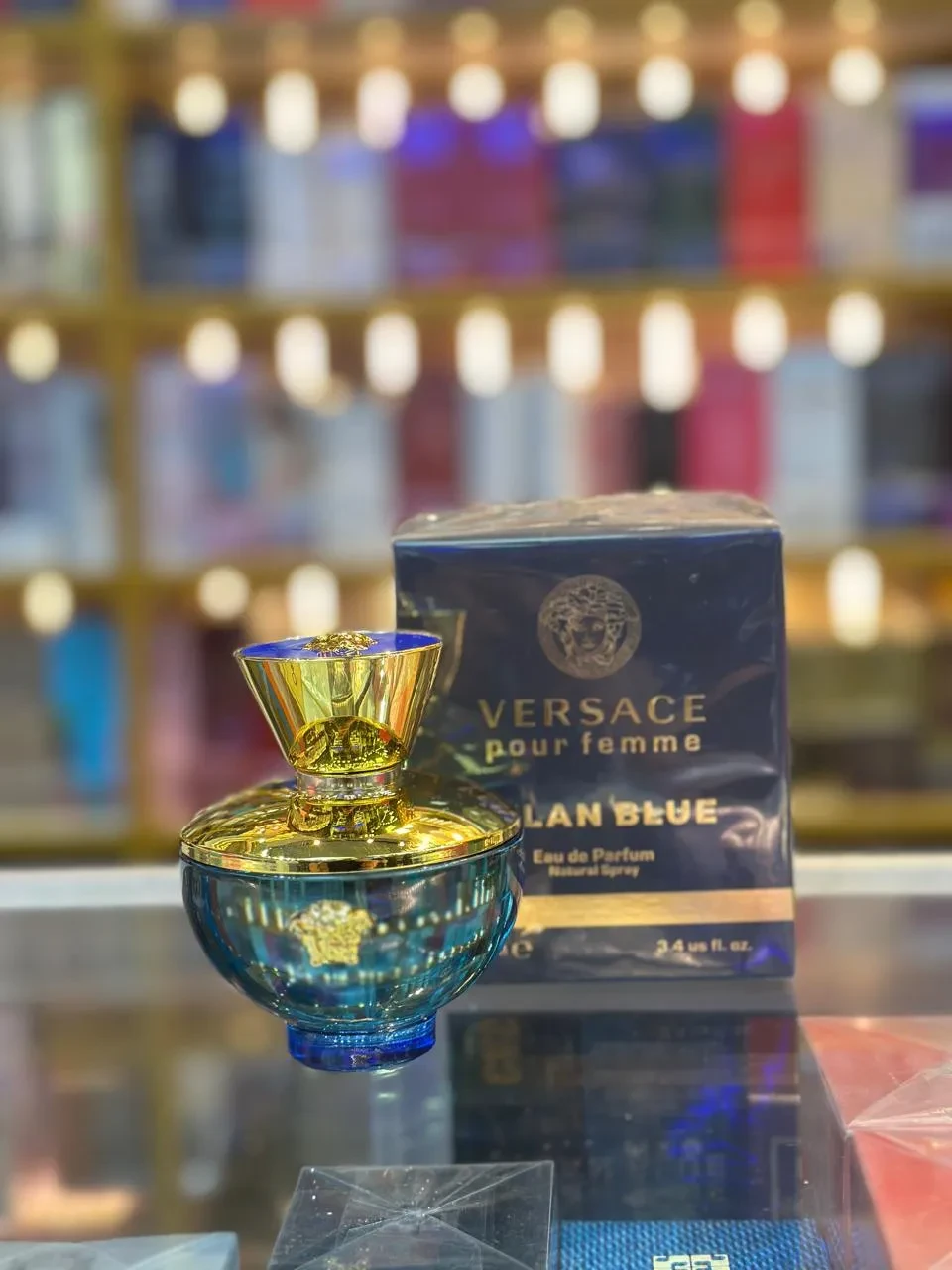 Versace Dylan Blue Pour Femme Eau de Parfum 100ml - 100ml - Perfumes Palmira Colombia