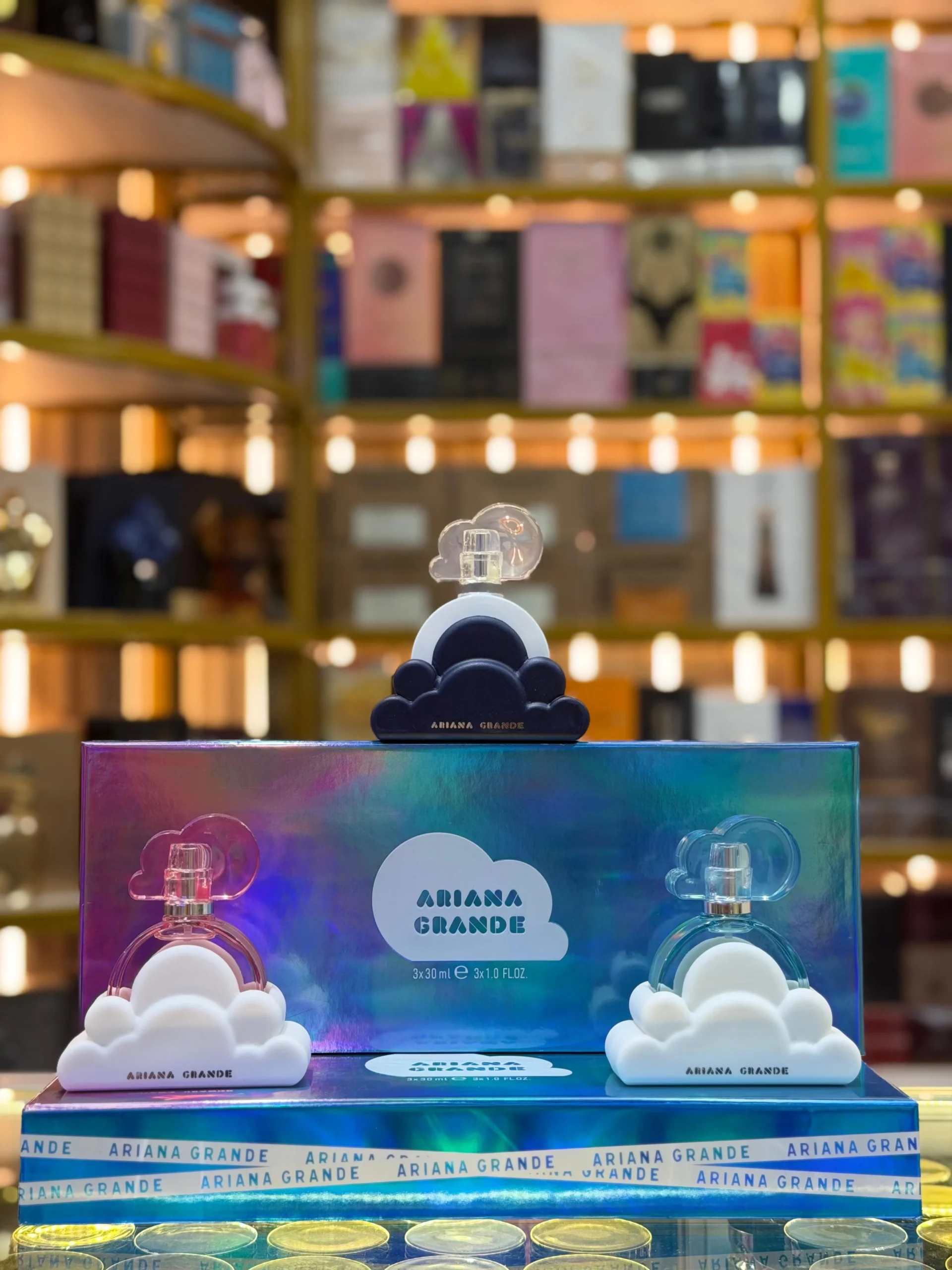 Ariana Grande Cloud Set 3 Miniaturas 3x30ml – Colección Completa - 30ml - Perfumes Palmira Colombia