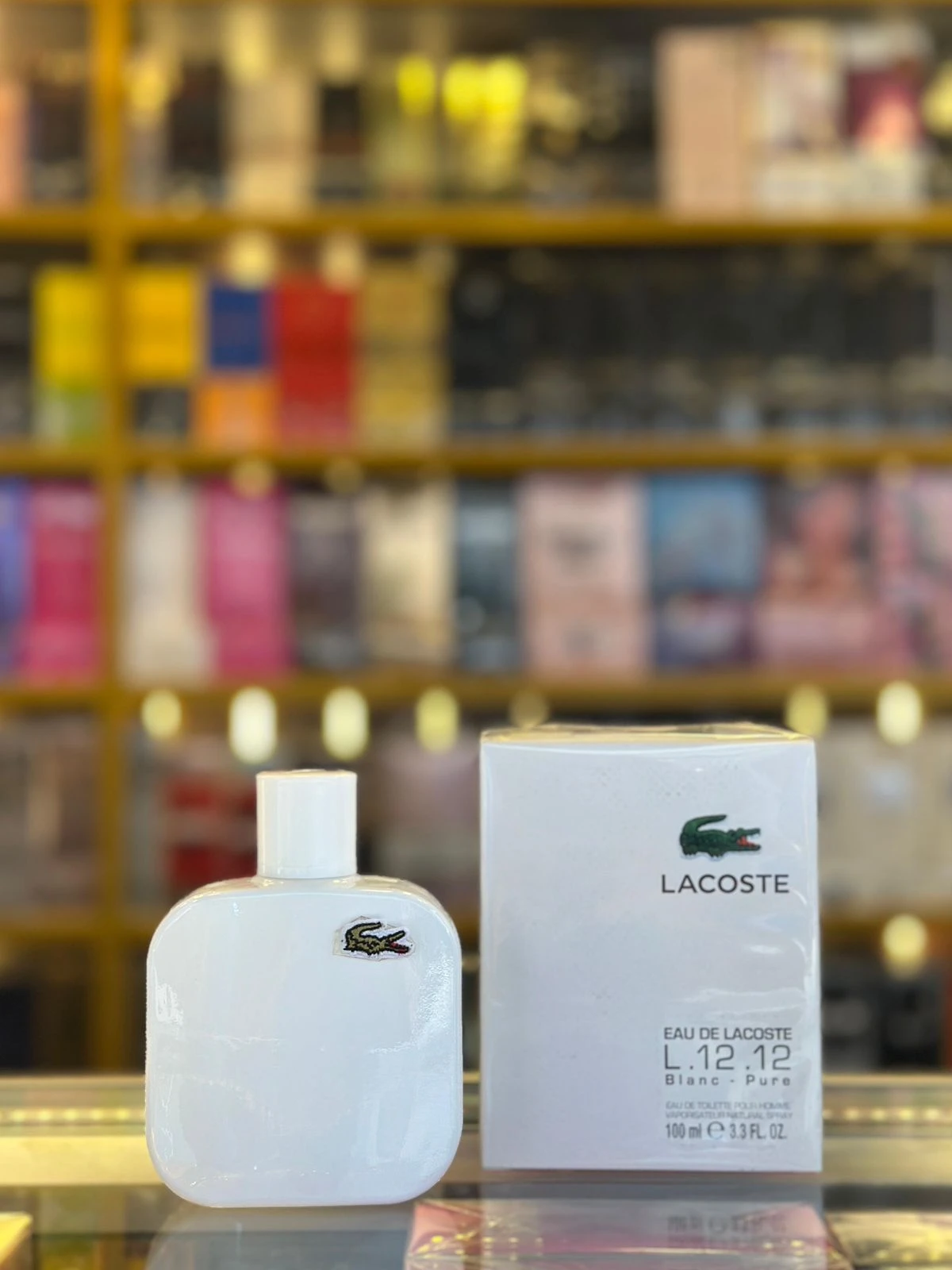 Lacoste L.12.12 Blanc Pure Eau de Toilette 100ml - 100ml - Perfumes Palmira Colombia